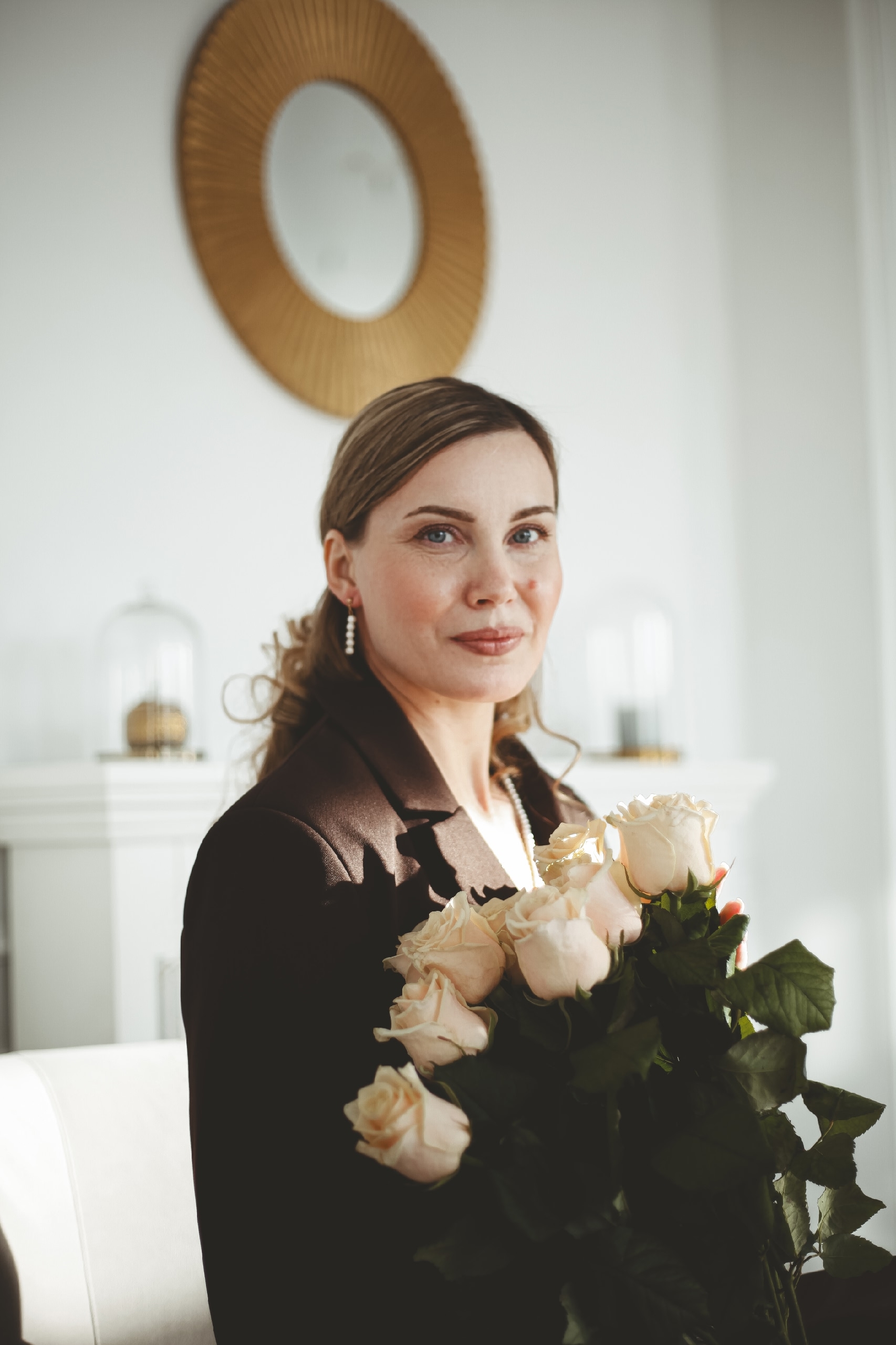 Олеся Землянова за работой